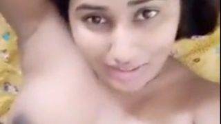 Swathi Naidu latest sexy full nude video on bed