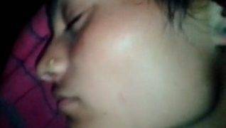 Indian sleeping village girl gets pussy explored MMS