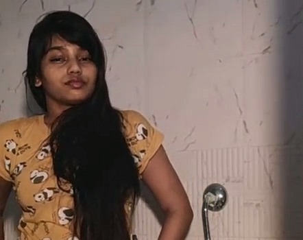 Horny desi stripping under shower in bathroom – AuntyMaza.in – AuntyMaza.in