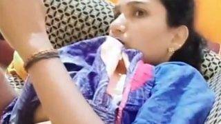 Licking chut of friends wife