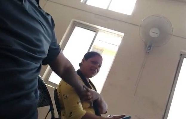 PTA meeting groping sex