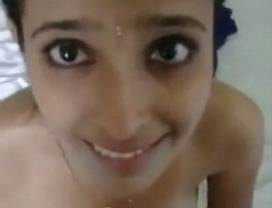Xxx Mms Mouth Cum - Shocked Indian wife with cum in mouth
