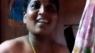 Coimbatore Tamil wife caught showing nude by lover