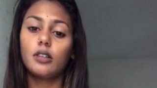 Desi GF Valentines day nude show solo video