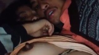 Desi Lover biting nipple Jio sex video