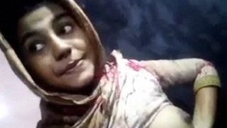 Topless selfie of Bangladeshi College girl