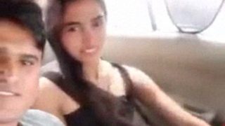 Delhi colg gal Sajeetha fucked in car