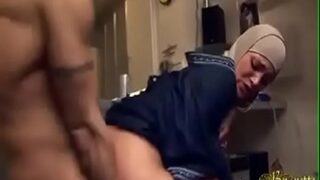 The nasty guy dominates his maid and drills her ass