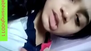 Desi leaked MMS video of a young schoolgirl
