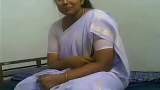 My landlady takes my rent by sucking my dick In Tamil sex