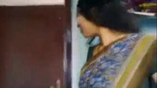 A Tamil lady fucks her devar quickly in an Indian bf video