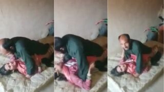 Maulana takes advantage of a young girl in Bangladeshi porn