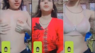 Desi teen sex of an 18 yr old girl striping on video call