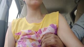 Kinky outdoor car fucking in a local sex video