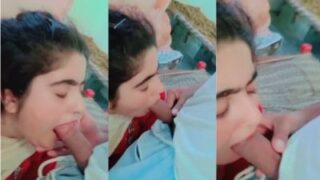 Girl sucks stepfather’s dick in Pakistan sex video
