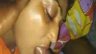 Hindi bf of husband getting a blowjob from his sleeping wife