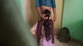 Indian college student sex video with her horny BF