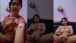 Sexy Kathmandu lady masturbates in Nepali sex video