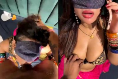 Hardcore desi blowjob of a slut Bhabhi to her Devar