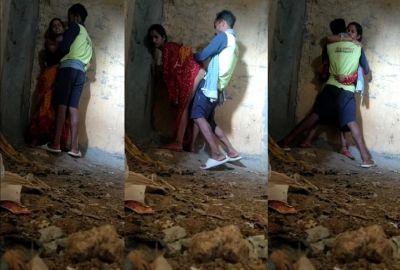 Desi sex MMS of a UP laborer fucking a lady in the workplace