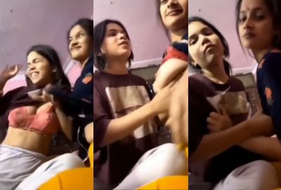 Desi nude girls from hostel preses each other's boobs – HamaterDesi.com – HamaterDesi.com