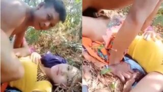 Nepali couple’s outdoor sex video from the jungle