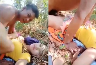 Nepali couple's outdoor sex video from the jungle – AuntyMaza.in – AuntyMaza.in