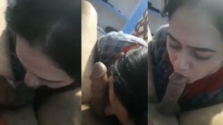 Desi milf sucks a hard dick in the Bangladeshi xvideo
