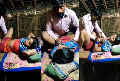 Devar and Bhabhi fucks in front of husband in desi sex video – AuntyMaza.in – AuntyMaza.in