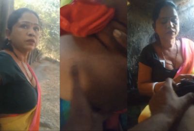 Horny man fucks a desi randi in a plastic hut on the road