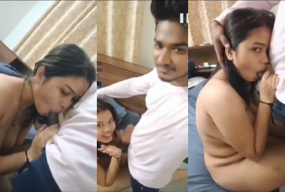 A 21-year-old college girl gives a desi blowjob to her lover – HamaterDesi.com – HamaterDesi.com