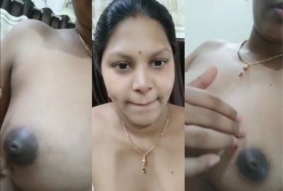 Desi nude Chennai lady presses her naked boobs – HamaterDesi.com – HamaterDesi.com