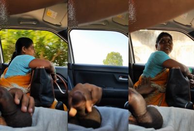 Man shows his dick to a milf in a moving van in Tamil porn – HamaterDesi.com – HamaterDesi.com