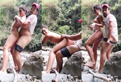 Romantic outdoor sex on the edge of a stream in a jungle – HamaterDesi.com – HamaterDesi.com